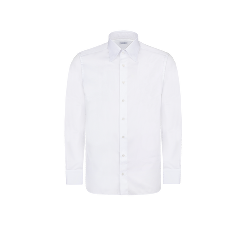 White formal shirt, triple stitching White formal shirt, triple stitching