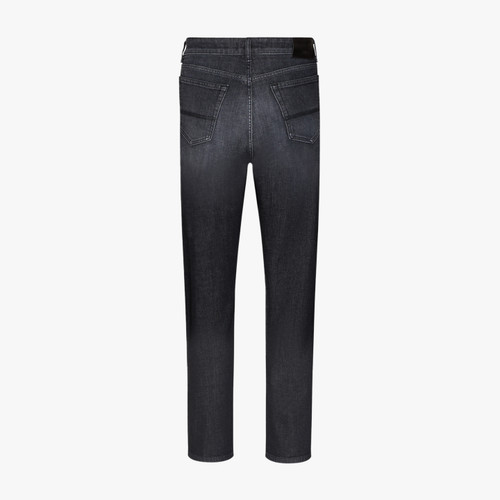 Black jeans, "Straight triple stitching"