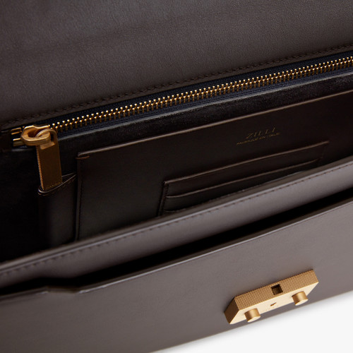 Brown classic briefcase