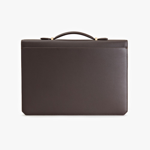 Brown classic briefcase