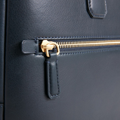 Blue navy contemporary briefcase