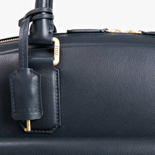 Blue navy contemporary briefcase