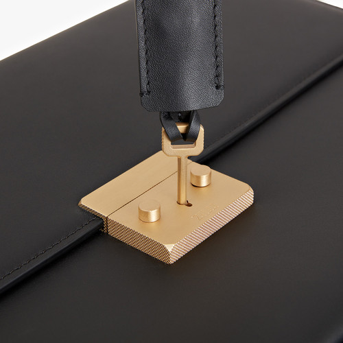 Black classic briefcase