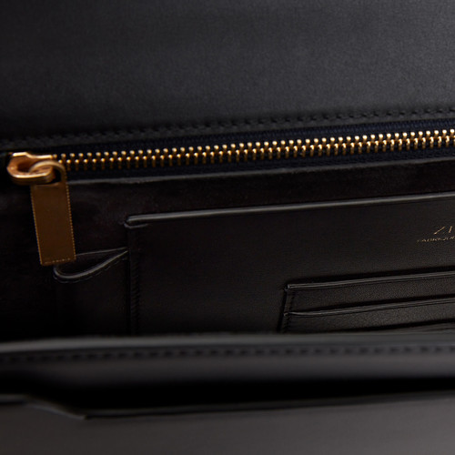 Black classic briefcase