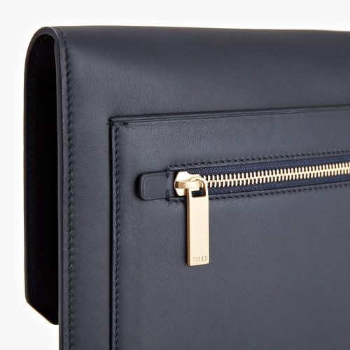 Blue navy classic document case