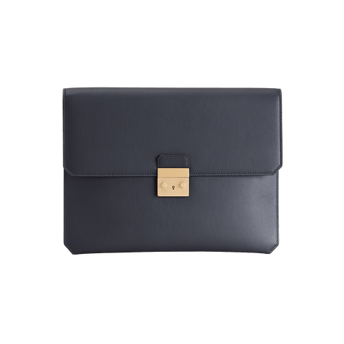 Blue navy classic document case