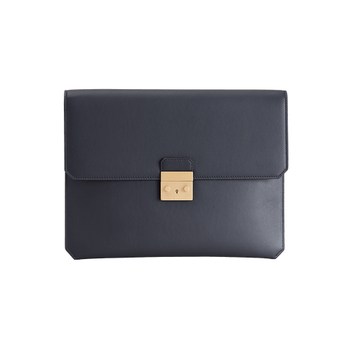 Blue navy classic document case