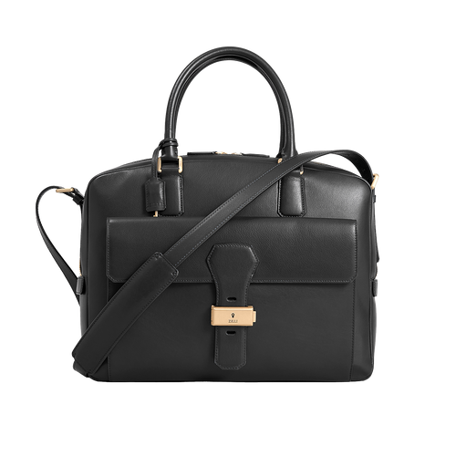 Black contemporary briefcase