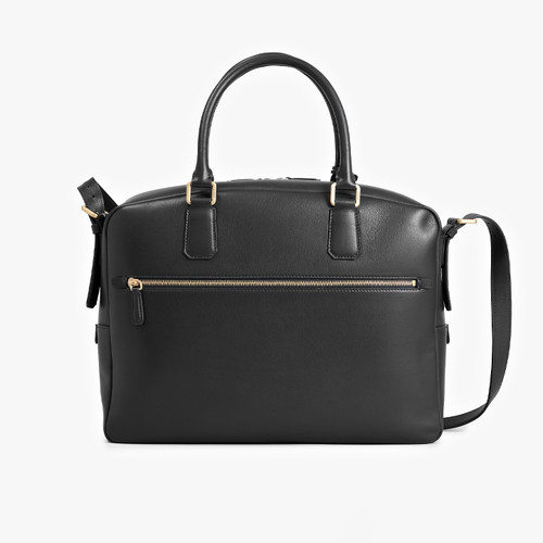 Black contemporary briefcase