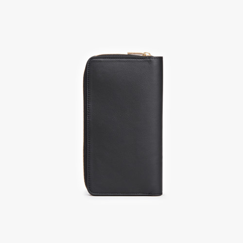 Black zipped organizer