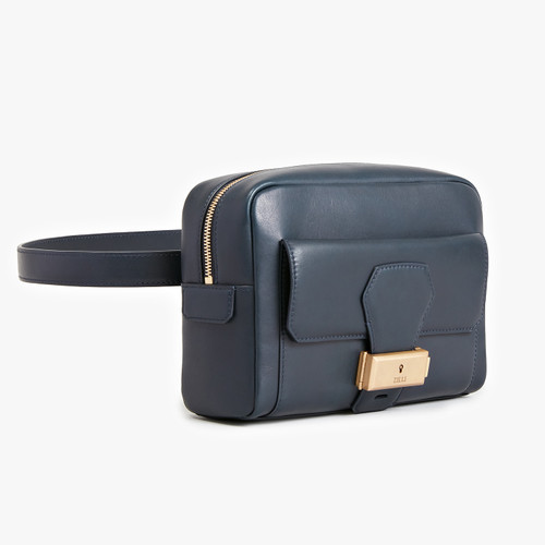 Blue navy belt bag
