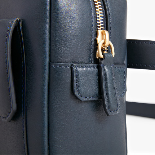 Blue navy belt bag