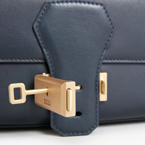 Blue navy belt bag