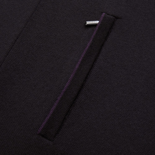 Black Jogging suit, "Four Stripes"