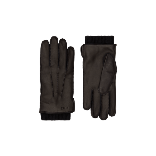 Black ribbed cuff sports gloves Black ribbed cuff sports gloves