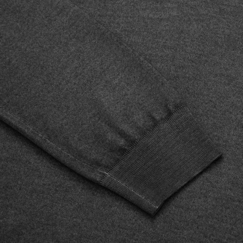 Black turtleneck sweater, ZILLI Jacquard lettering