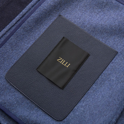 Dark navy double overshirt 