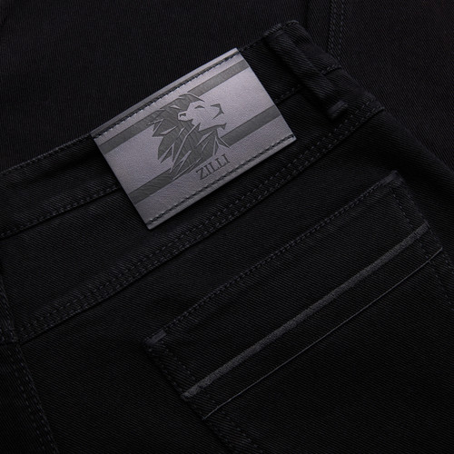 Black jeans "denim stretch", 5 pockets, slim fit