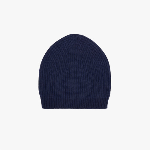 Dark Navy hat,"ZILLI Detail English Point", lambskin patch