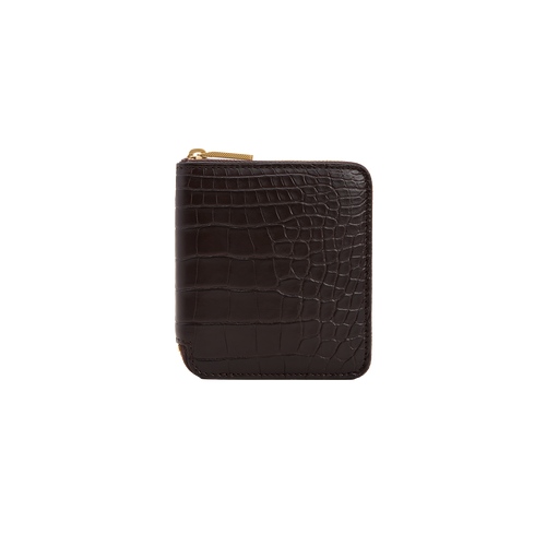 Brown zip around wallet, small size Brown zip around wallet, small size