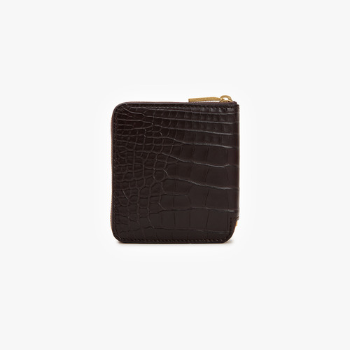 Brown zip around wallet, small size Brown zip around wallet, small size