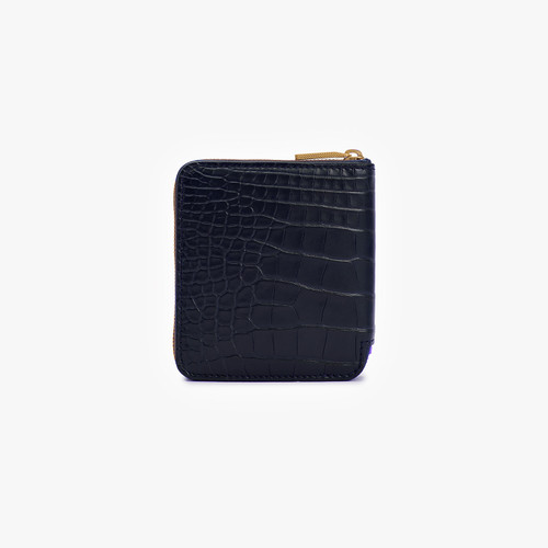 Blue Navy zip around wallet, small size Blue Navy zip around wallet, small size