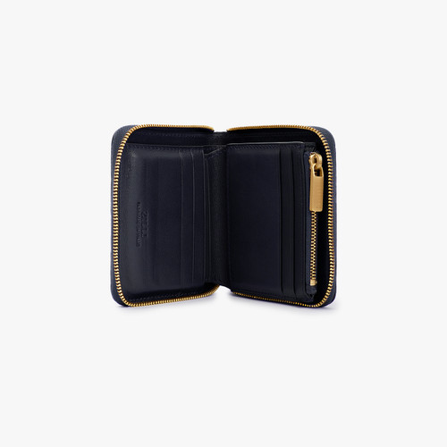 Blue Navy zip around wallet, small size Blue Navy zip around wallet, small size