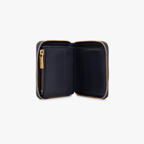 Blue Navy zip around wallet, small size Blue Navy zip around wallet, small size