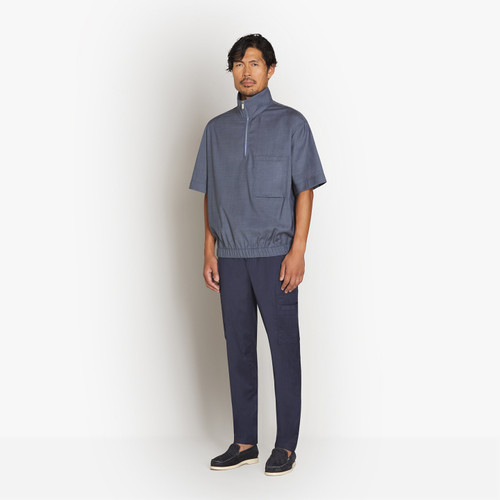 Pale blue onyx casual shirt
