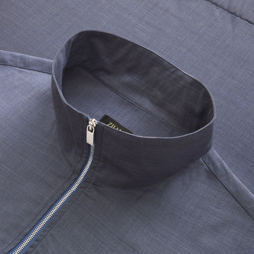 Chemise casual bleu onyx pâle