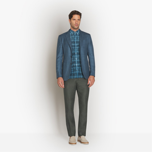  Peacock jacket "London" fit, single breasted, three buttons