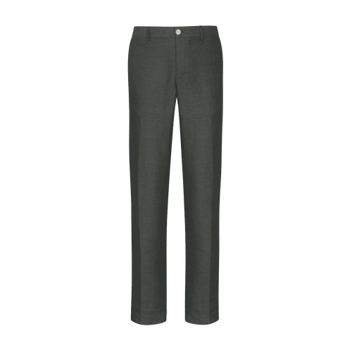 Deep military trousers, slim fit, "ZILLI" lettering