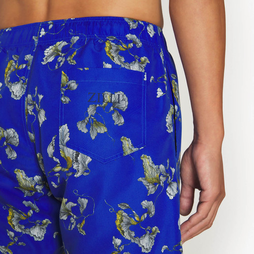 Electric blue swimsuit, "Fantasy"