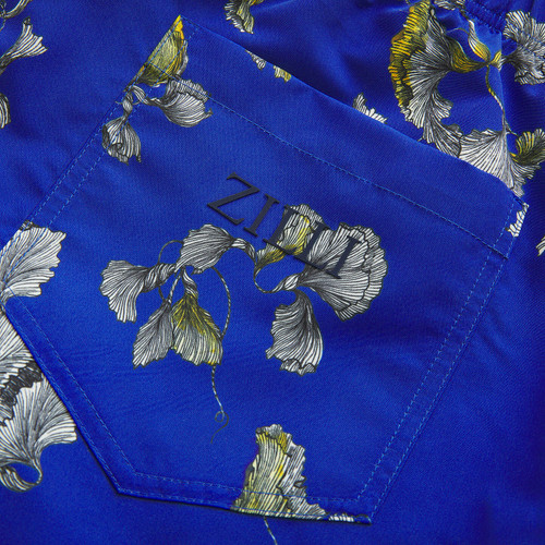 Electric blue swimsuit, "Fantasy"