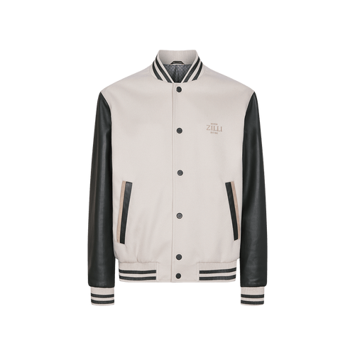 Pale fawn bomber, "Maison ZILLI EST 1965" Pale fawn bomber, "Maison ZILLI EST 1965"