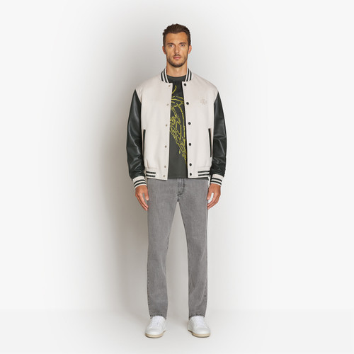 Pale fawn bomber, "Maison ZILLI EST 1965" Pale fawn bomber, "Maison ZILLI EST 1965"