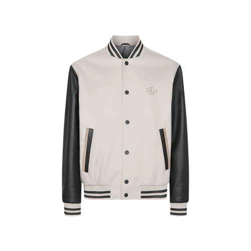 Pale fawn bomber, "Maison ZILLI EST 1965"