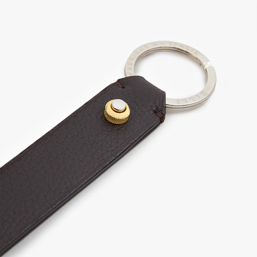 Dark brown key ring Dark brown key ring