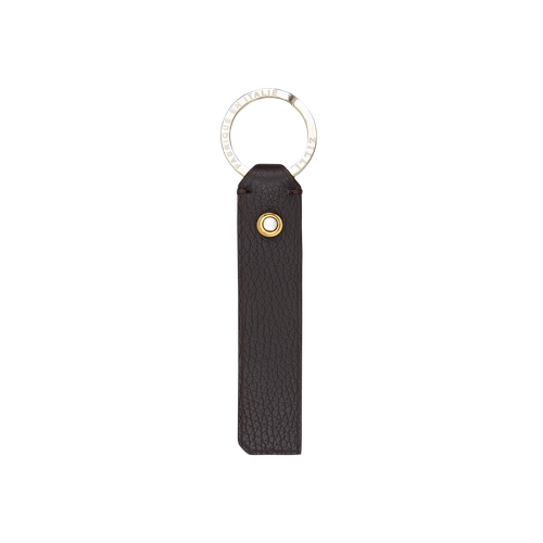 Dark brown key ring