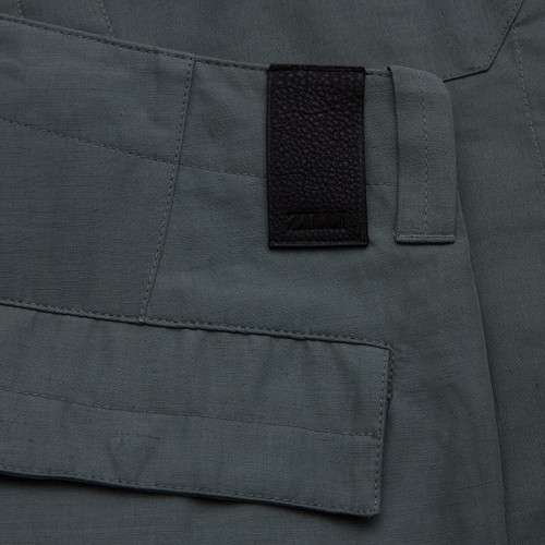 Pale khaki cargo Bermuda shorts 