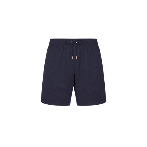 Navy blue swimsuit, design "Maison ZILLI EST 1965"