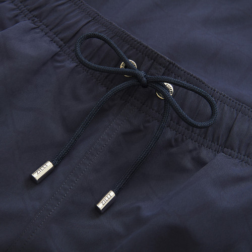 Navy blue swimsuit, design "Maison ZILLI EST 1965"