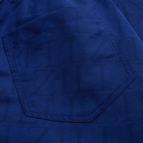 Electric blue swimsuit, design "Maison ZILLI EST 1965"