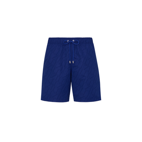 Electric blue swimsuit, design "Maison ZILLI EST 1965"