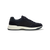 Dark navy perforated sneakers, white sole, "ZILLI" embroidery