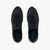 Dark navy perforated sneakers, white sole, "ZILLI" embroidery