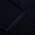 Polo zippé bleu marine, "3D Chevron".