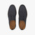 Dark navy laced ankle boots, caramel sole