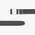 Military khaki alligator belt, 40 mm, “Long Drop” buckle