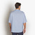 "Bali” pale blue onyx casual shirt